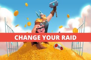 Change raid in Coin Master