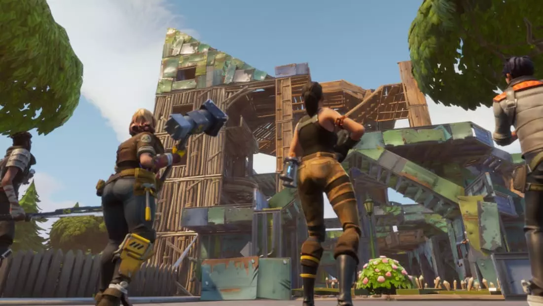 Build in fortnite