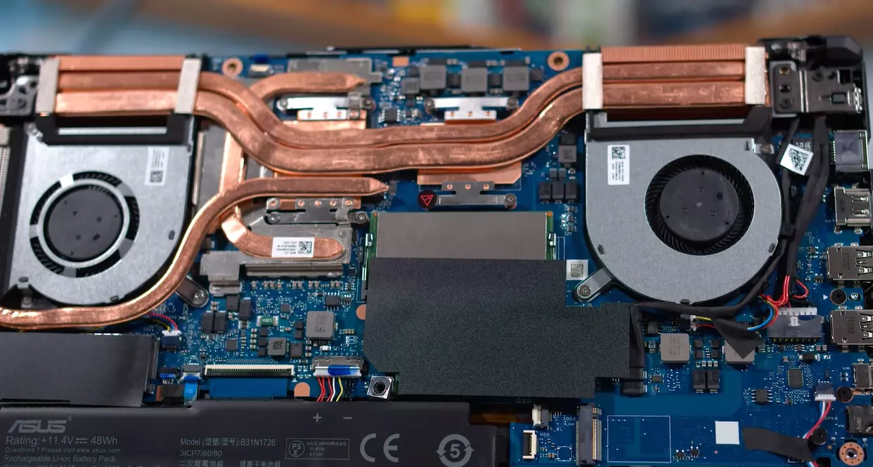ASUS TUF Gaming A15 Laptop Fan Air flow