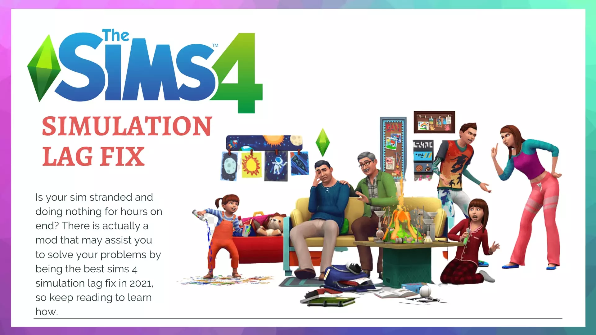 Sims 4 Simulation Lag Fix
