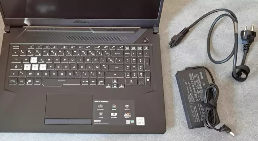 ASUS TUF Gaming F17 Gaming Laptop Keyboard