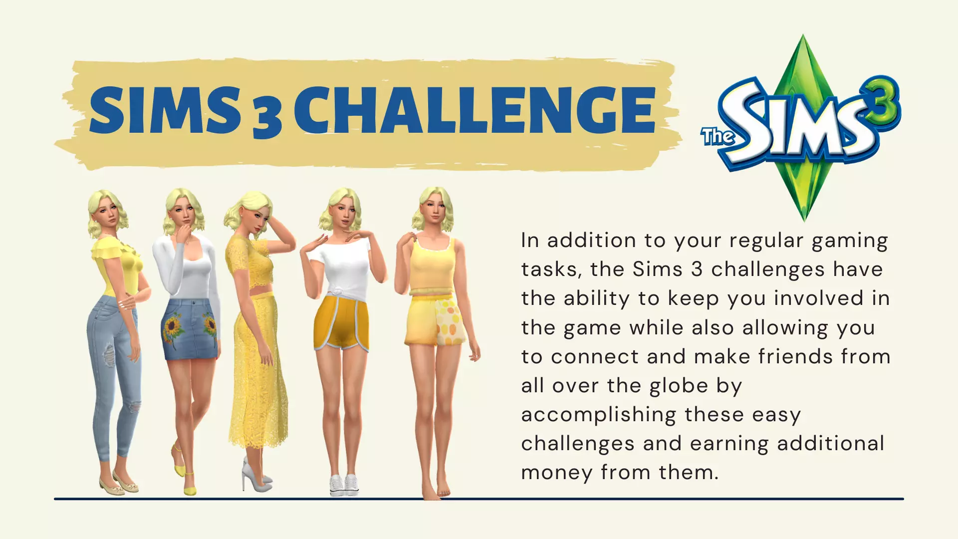 Sims 3 Challenge