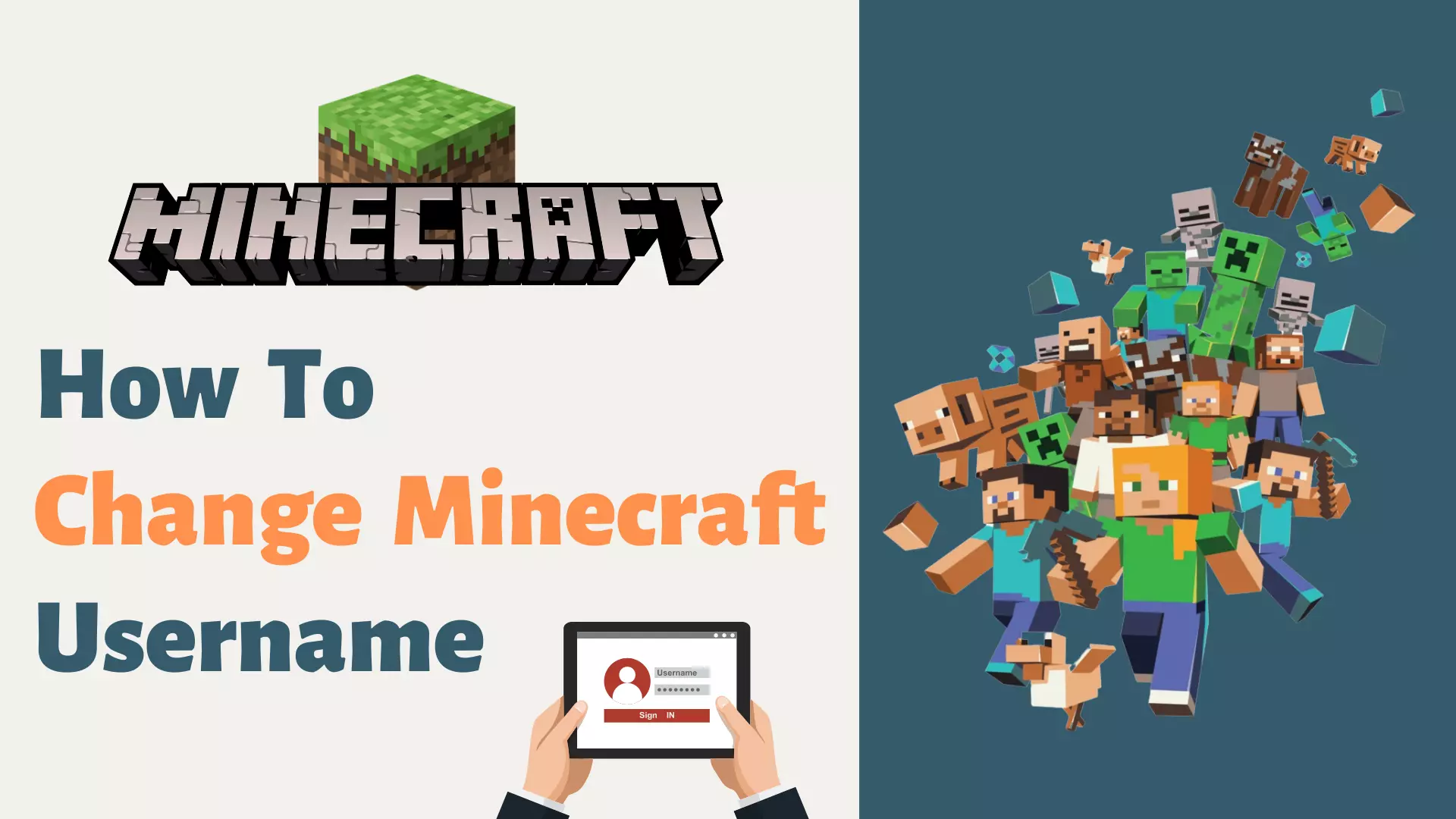 How To Change Minecraft Username -MostValuedNoob