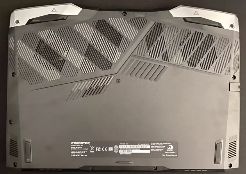 Acer Predator Helios 300 Cooling System 
