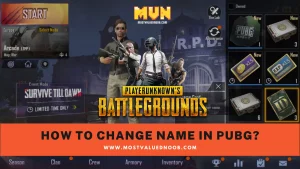 How to Change Name in PUBG