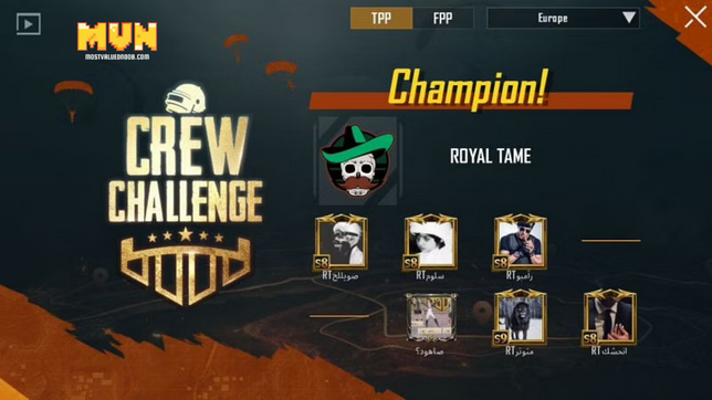 Purchase a Rename Card by Completing Crew Challenges