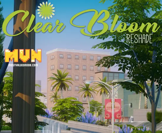 Clear Bloom Sims 4 Reshade Preset by amoebae