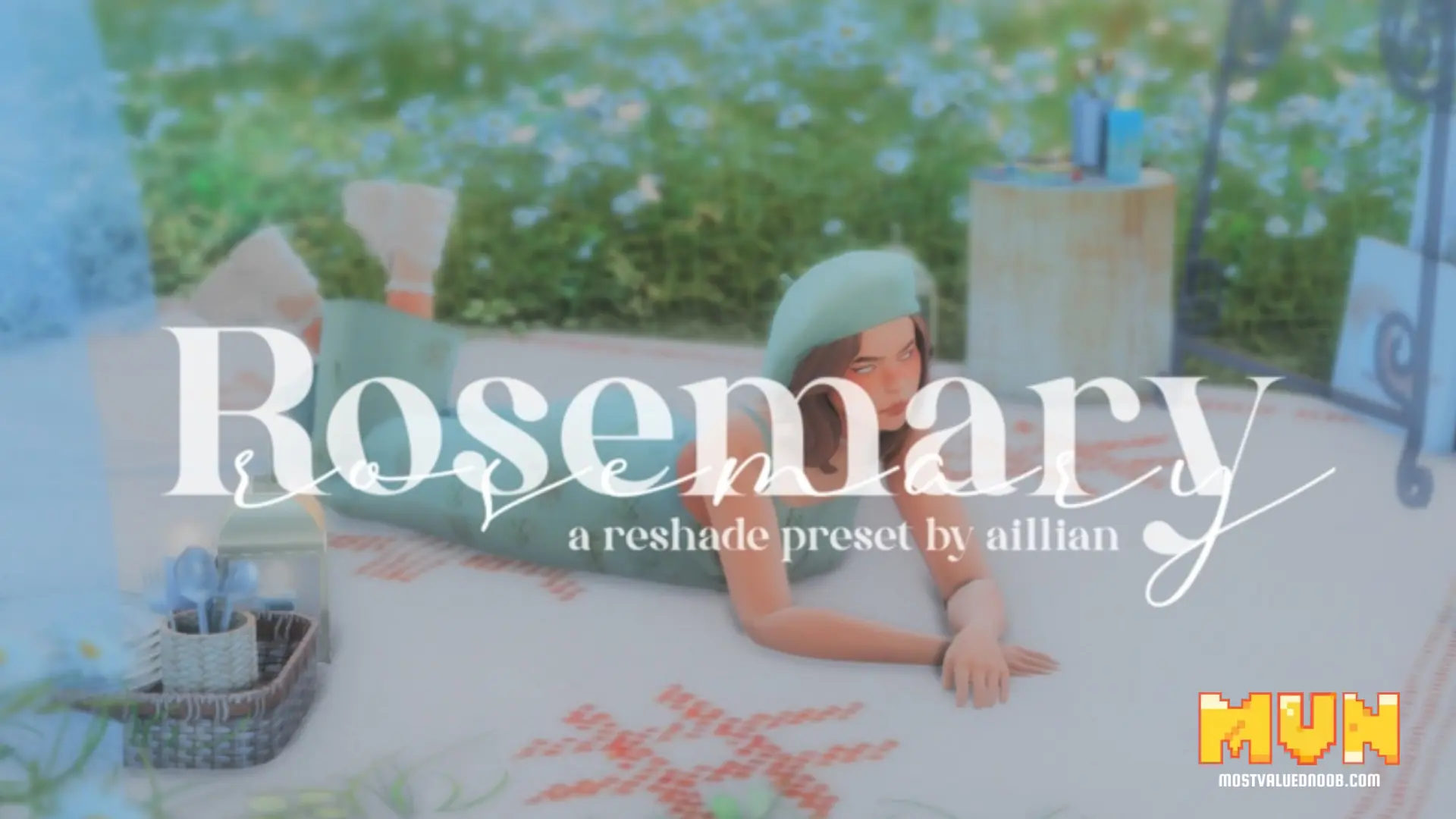 Rosemary Sims 4 Reshade Preset by aillian