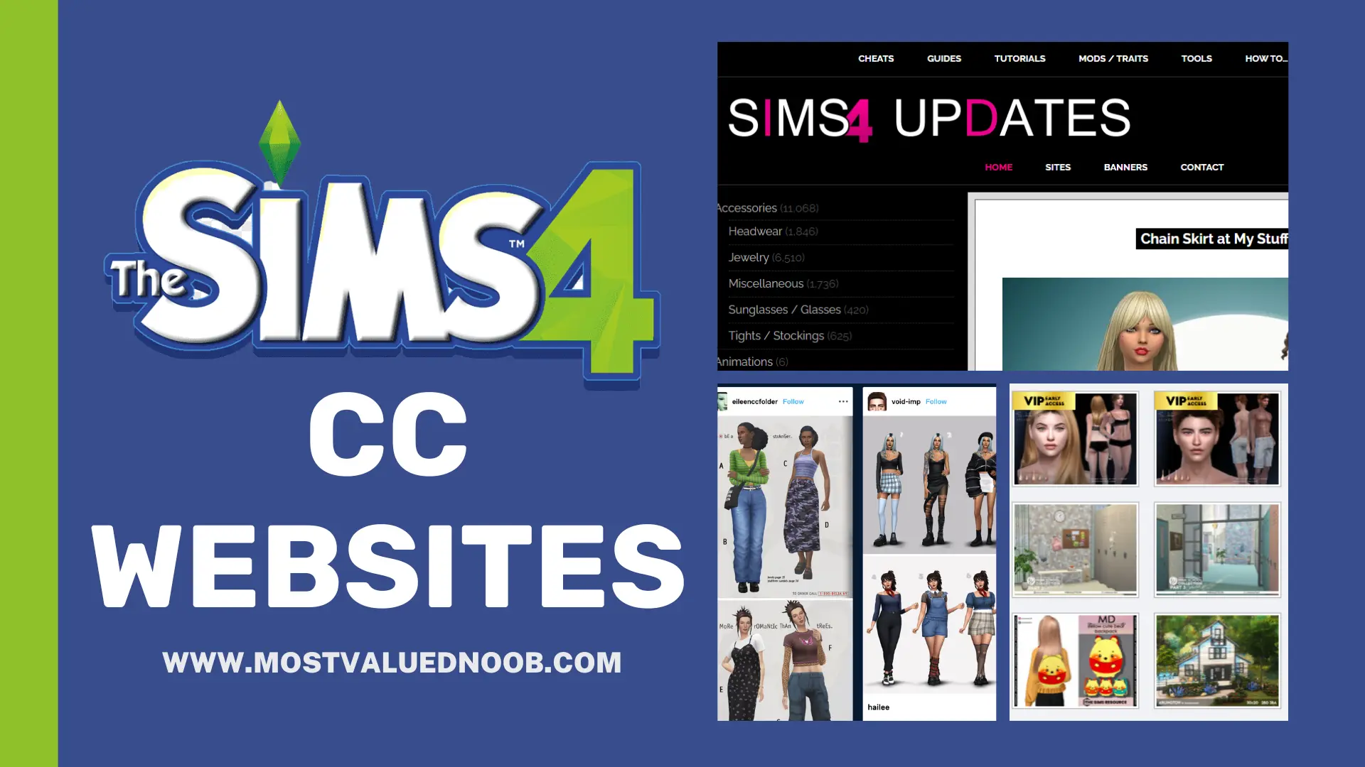 The Sims 4 CC Websites