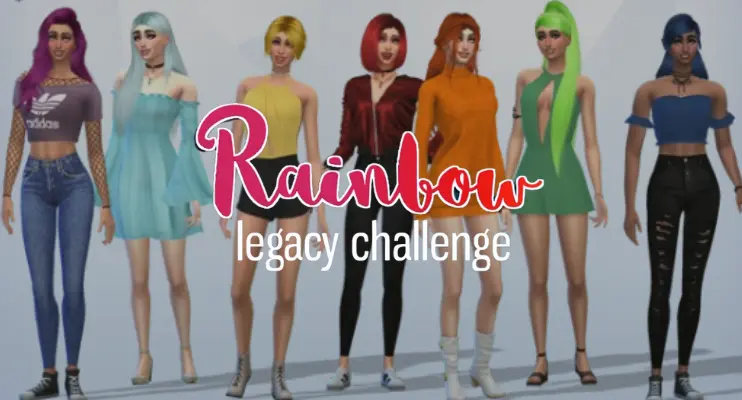 The Sims 4 Rainbow Legacy Challenge