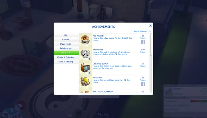 Try Completing all Sims 4 Achievements