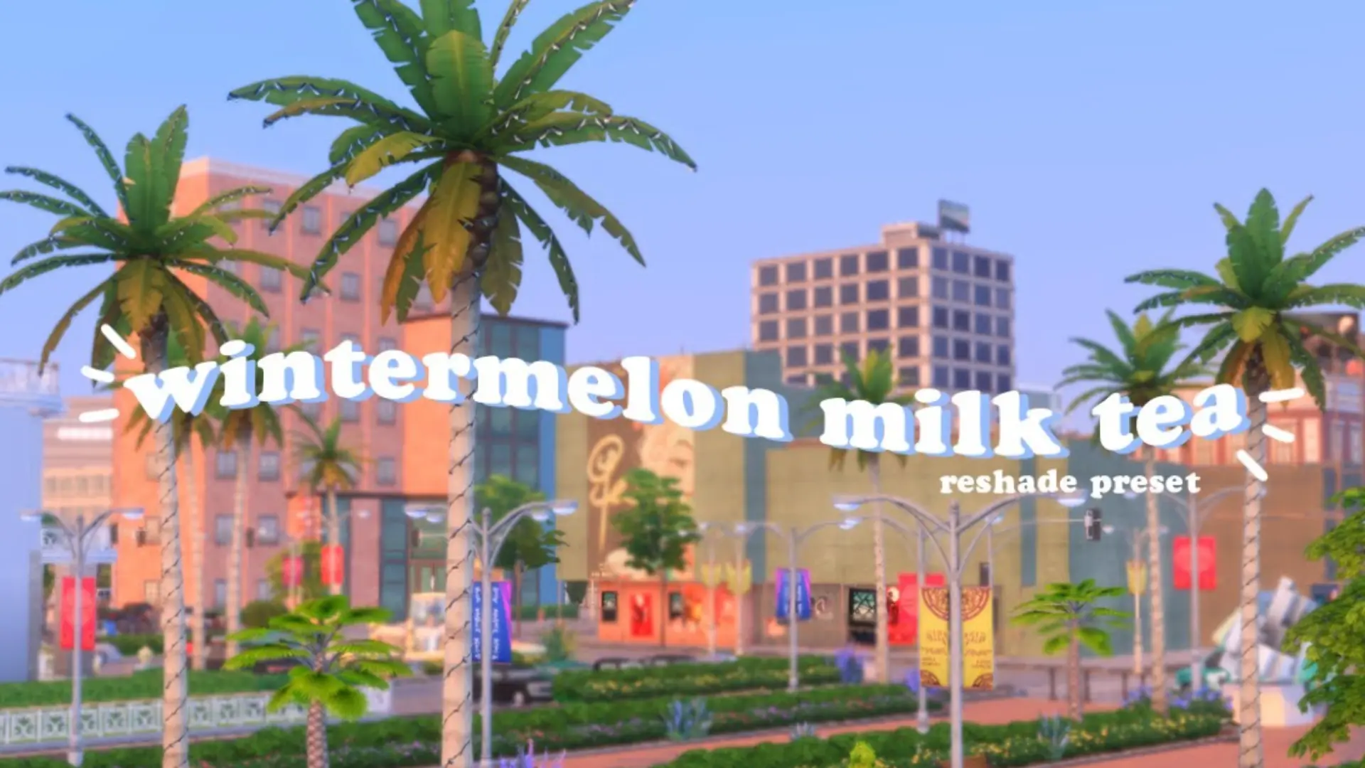 Wintermelon Milk Tea Reshade Preset by Malixa