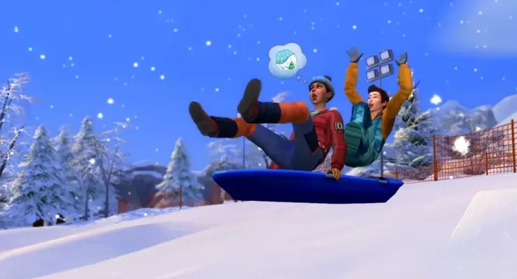 The Sims 4 Snowy Escape