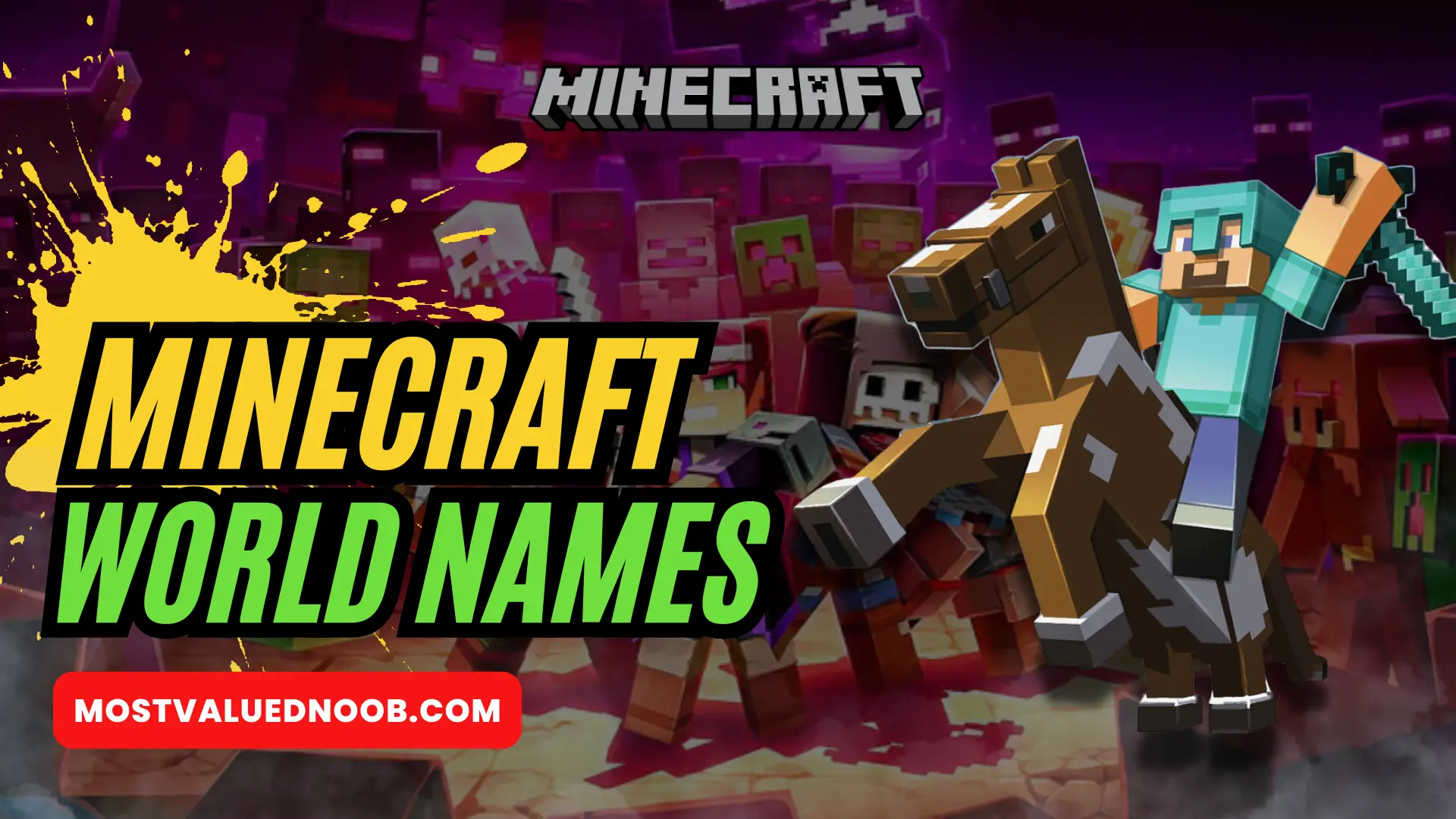 Minecraft World Names